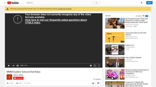 
                            2. MMM Guiders' School Chat Rules - YouTube