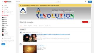 
                            2. MMM Help Revolution - YouTube