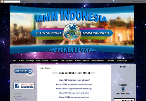 
                            11. MMM INDONESIA: Login Server