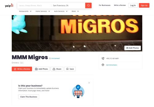 
                            12. MMM Migros - Grocery - 1. Kısım Rauf Orbay Cad. Bakırköy Sahil Yolu ...