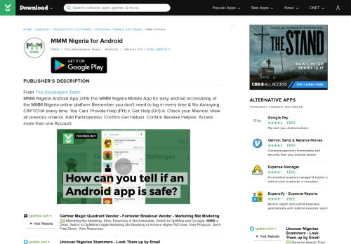 
                            5. MMM Nigeria for Android - Free download and software reviews ...