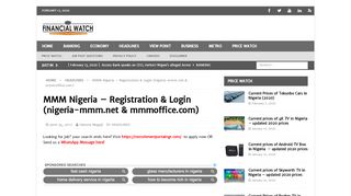 
                            8. MMM Nigeria – Registration & Login (nigeria-mmm.net & mmmoffice ...