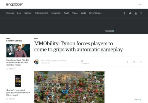 
                            13. MMObility: Tynon forces players to come to grips with automatic ...