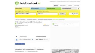 
                            9. MMS Online Nederland B.V. in Rotterdam - Huishoudelijke ...