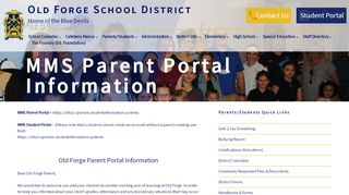 
                            13. MMS Parent Portal Information – Old Forge School District