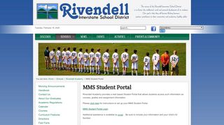 
                            10. MMS Student Portal - Rivendell School District