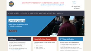 
                            1. MMSecurity offers security guard training, security guard licence ...