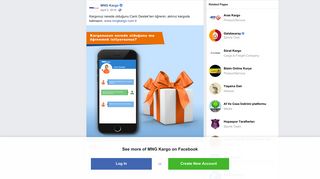 
                            2. MNG Kargo - Kargonuz nerede olduğunu Canlı Destek'ten... | Facebook