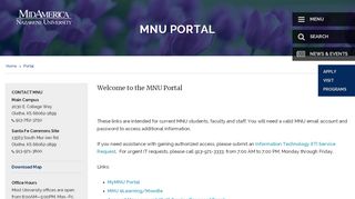 
                            5. MNU Portal | my.mnu.edu | MidAmerica Nazarene University