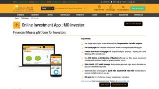 
                            1. MO Investor - Motilal Oswal