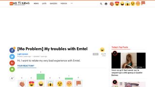 
                            13. [Mo Problem] My troubles with Emtel - Mo Ti News