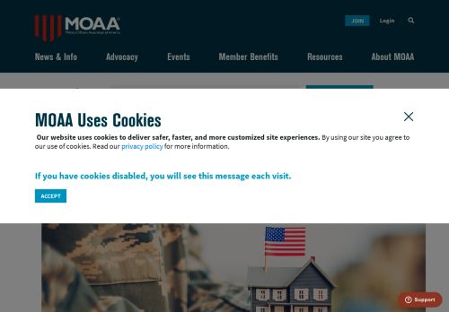 
                            4. MOAA - DoD's Military Move Site Gets Upgrade