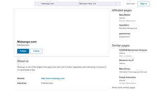 
                            6. Mobango.com | LinkedIn