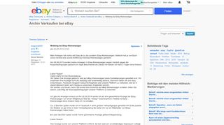 
                            7. Mobbing bei Ebay-Kleinanzeigen - eBay Community