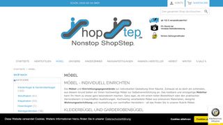 
                            10. Möbel online shoppen ShopStep