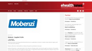 
                            10. Mobenzi - Supplier Profile - eHealth News ZA
