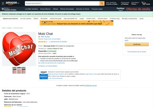 
                            11. Mobi Chat: Amazon.es: Appstore para Android