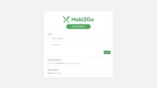 
                            7. Mobi2Go Partner Portal