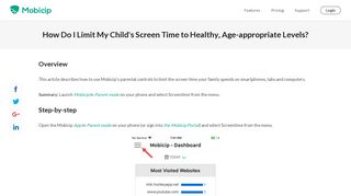 
                            7. Mobicip | How Do I Limit My Child's Screen Time to Healthy, Age ...