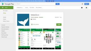 
                            2. MobiDics – Apps bei Google Play