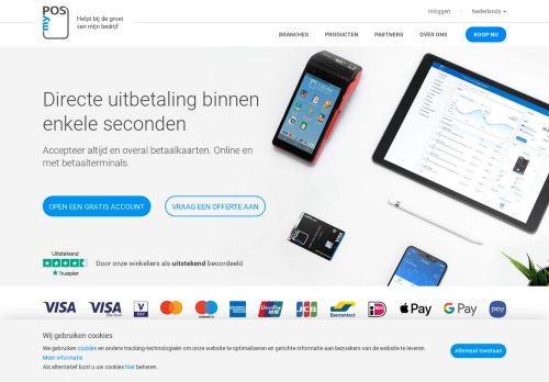 
                            1. Mobiel Pinapparaat myPOS - Betaalterminal voor Elk Bedrijf