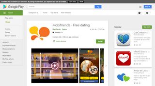 
                            4. Mobifriends - Free dating - Apps on Google Play