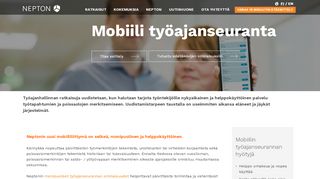 
                            3. Mobiili työajanseuranta kännykällä | Nepton