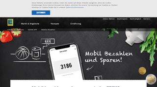 
                            1. Mobil bezahlen per App | EDEKA