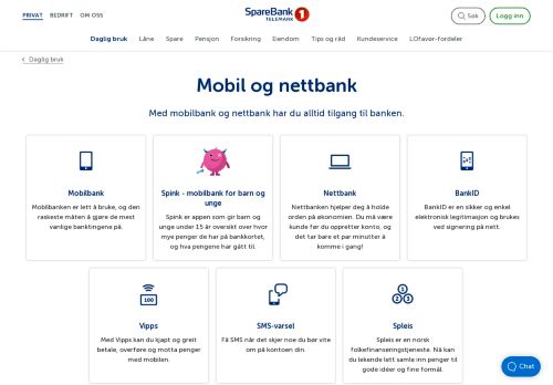 
                            3. Mobil og nettbank - SpareBank 1 Telemark