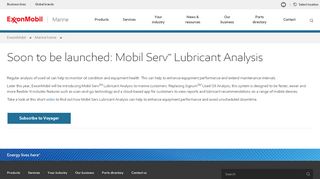 
                            7. Mobil Serv   Lubricant Analysis - ExxonMobil