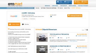 
                            11. mobil88 - Kalimalang | Dealer mobil bekas di Jakarta Timur | Otomart.id