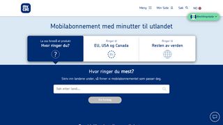 
                            7. Mobilabonnement utland - Billigste mobilabonnement | MyCall