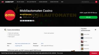 
                            11. Mobilautomaten Casino | CasinoTopp - Online Casino