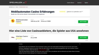 
                            10. Mobilautomaten Casino Erfahrungen | 500€ Bonus | Februar 2019