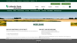 
                            6. Mobilbank - Lollands Bank | Altid nærværende.