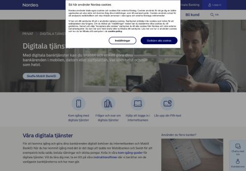 
                            3. Mobilbank och Internetbank | Nordea.se