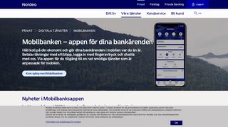 
                            7. Mobilbanken - ladda ner vår app och kom igång | Nordea.se