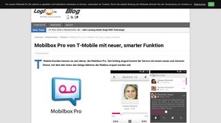 
                            10. Mobilbox Pro von T-Mobile mit neuer, smarter Funktion - LogiTel