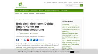 
                            7. Mobilcom Debitel Smart Home zur Heizungssteuerung