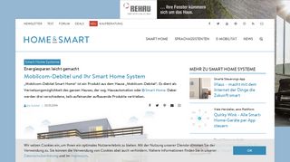 
                            9. Mobilcom-Debitel und Ihr Smart Home System - Homeandsmart.de