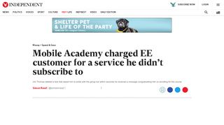 
                            7. Mobile Academy charged EE customer for a service he didn't ...