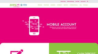 
                            2. Mobile Account - Zong