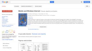 
                            6. Mobile and Wireless Internet: Protocols, Algorithms and Systems