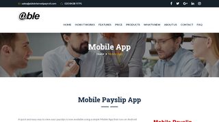 
                            4. Mobile App || Ablepayroll - Able Internet Payroll