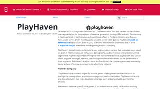 
                            10. Mobile App Analytics - PlayHaven