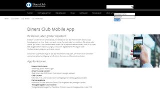 
                            4. Mobile App - Diners Club