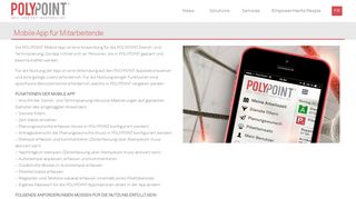 
                            2. Mobile App für Mitarbeitende | POLYPOINT