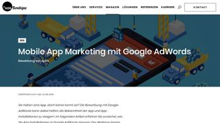 
                            11. Mobile App Marketing mit Google AdWords | SEM Boutique Magazin