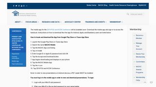 
                            8. Mobile App - NACHC