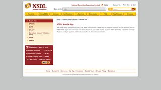 
                            1. Mobile App - NSDL